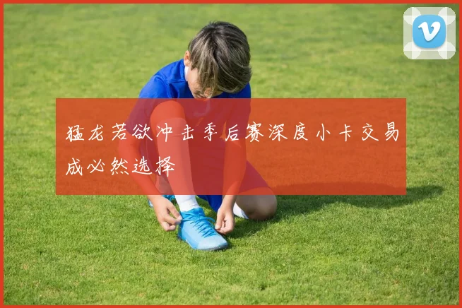 猛龙若欲冲击季后赛深度小卡交易成必然选择